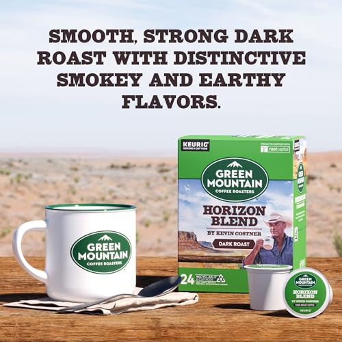 Image of Green Mountain Coffee Roasters Horizon Blend Coffee by Kevin Costner, Single Serve Keurig K-Cup Pod, 60-Count Box
