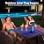 OnBeam Solar Bug Zapper Outdoor, Mosquito Zapper Outdoor Waterproof Electric Rechargeable Fly Zapper with Solar Panel, 4200V Fly Trap Indoor for Home Backyard, Patio, Garden, Camping