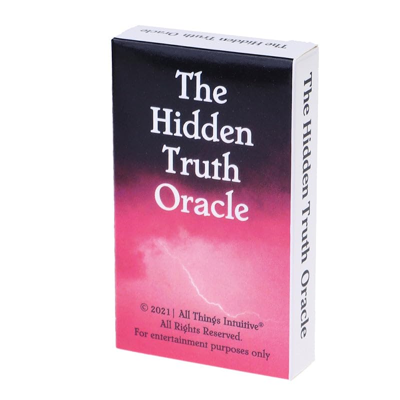 The Hidden Truth Oracle | Tarot Oracle Deck with 54 Cards | Traditional Standard Tarot Oracle Deck for Fortune Telling and Divination (The Hidden Truth Tarot Cards -)