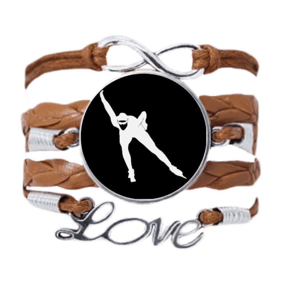 Pulsera de patinaje para invierno negro antialérgica de lona que no irrita 5