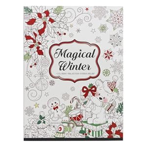 Feeric Lights & Christmas Magical Winter Malbuch