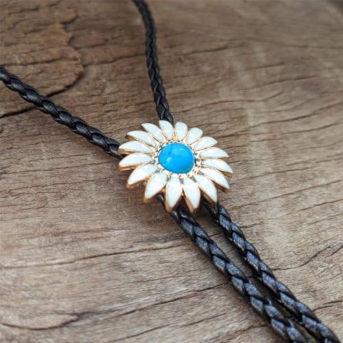 Image of Animal & Plant Bola Tie Bolo Tie Wedding Necklace for Men Women Groomsmen Western Cowboy Necktie