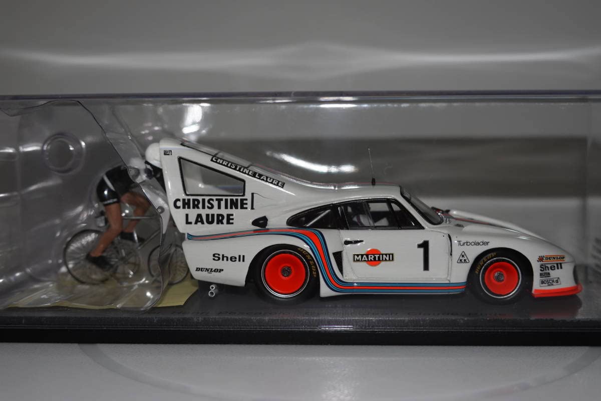 Amazon.co.jp: Spark 1/43ポルシェ 935#1 Bicycle Speed record 自転車