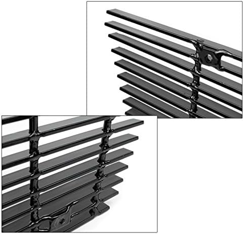 Front Bumper Upper Billet Grille Insert 3pcs Set Compatible with 2008-2012 Titan