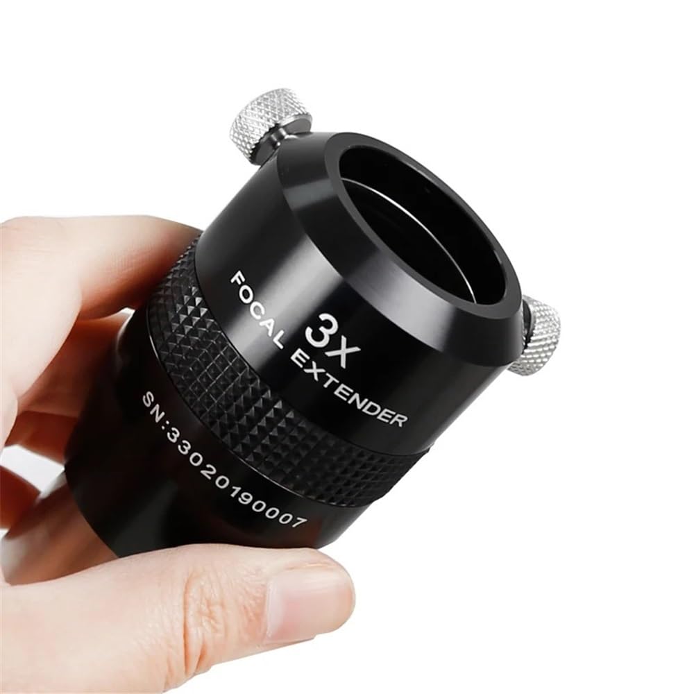 Akcesoria teleskopowe 1,25 cala 3X Super Apochromat i Achromatyczny 31,7 mm Power Lens Metal Focal Extender Obiektyw Teleskop Okular