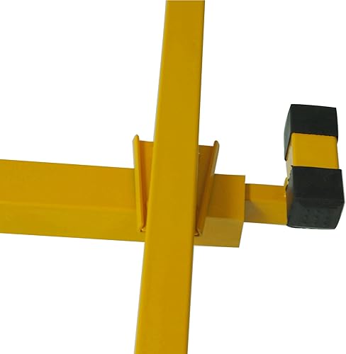 Miniatura 8 de Panel de elevación de paneles de yeso de 16 pies, elevador de elevación de paneles de yeso, rueda giratoria con brazo telescópico ajustable, 16