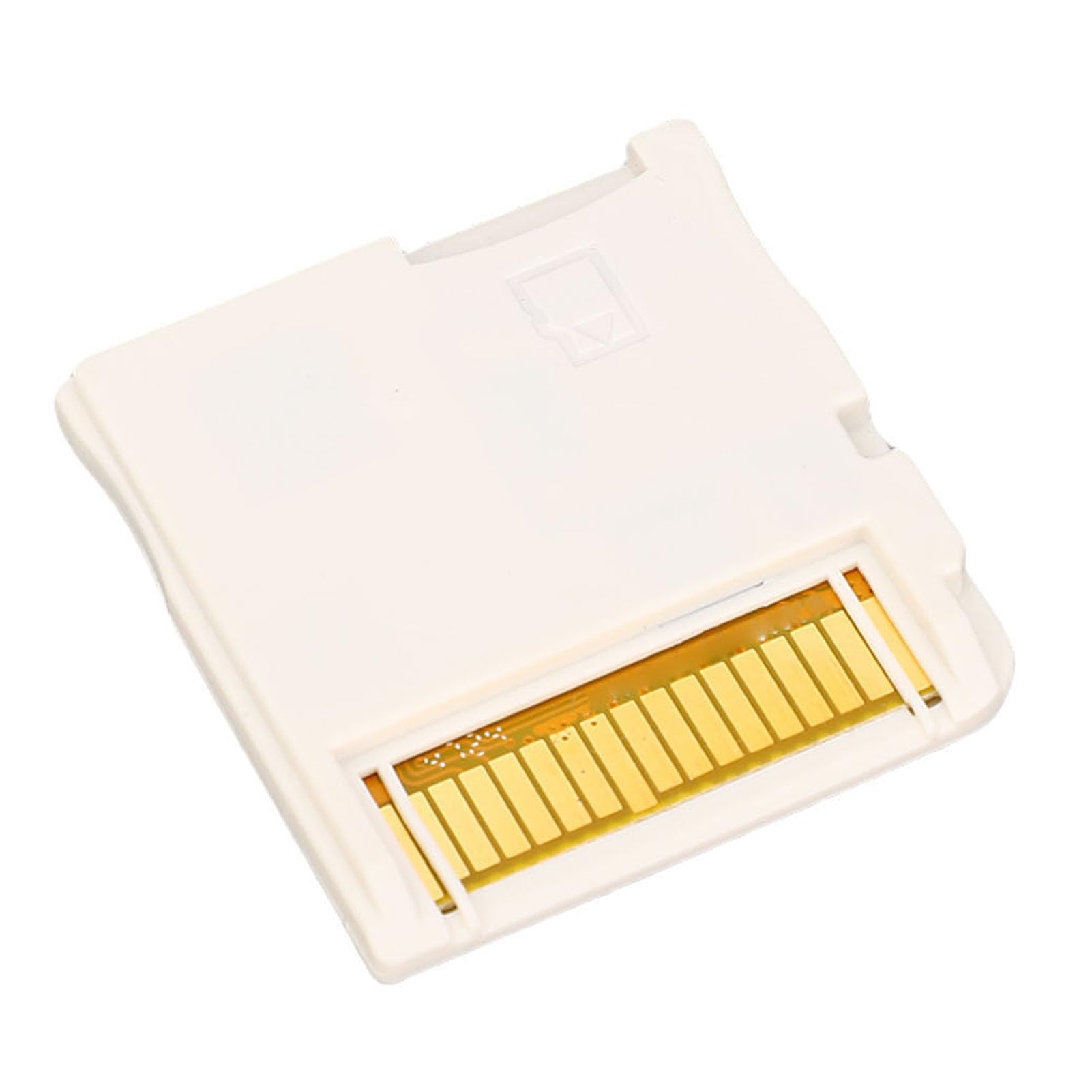 VBESTLIFE Video Game Flash Card per NDS, NDSL, NDSI, NDSI XL, 2DS, 3DS, 3DS XL, 2DSXL, per 4G a 128G, con Lettore di Schede (WHITE)