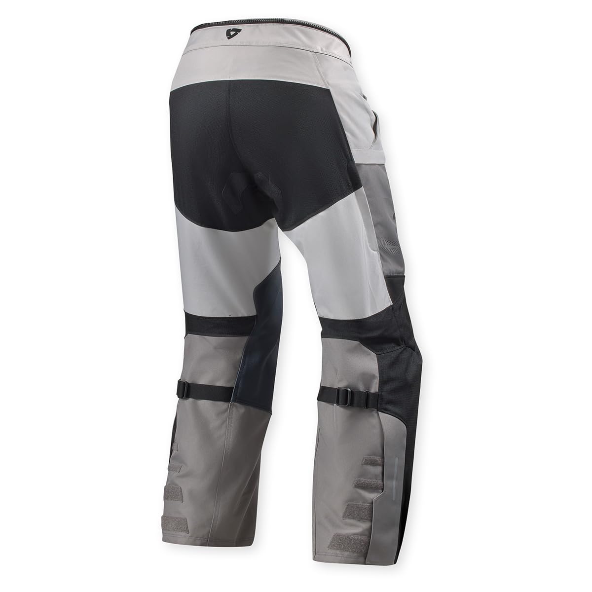 REV'IT! Men's Sand 5 H2O Adventure Touring Motorcycle Pants (Silver/Black - Medium)