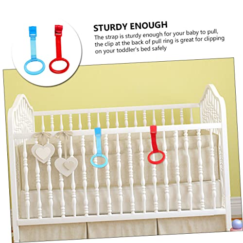 Veemoon Colored Zip Ties 2Pcs Hooks For Hanging Garland Bed Cart Ring Hook Up Plastic Rings Baby Baby Rings #TOP1