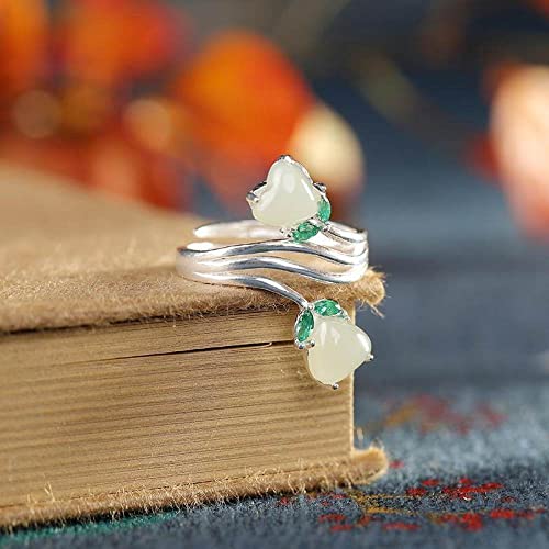 Bague de tempérament fleurs S925 - Accessoires de mode pour le bureau