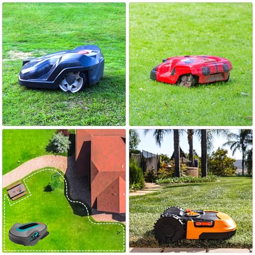 100m Universal Begrenzungskabel für Mähroboter + 50 Erdnägel + 10 Kabelverbinder + 10 Anschlussklemmen, Begrenzungsdraht für Rasenmäher, Kompatibel mit Bosch, Gardena, Husqvarna, Stihl usw