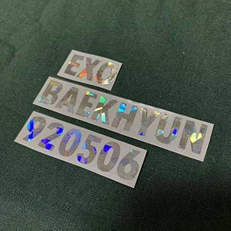 Amazon Exo ベッキョン ホログラムステッカー アイドル 芸能人グッズ 通販