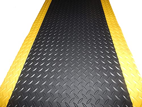 3' Width 1/2'' Thick Diamond Foam Surface Anti Fatigue Matting Industrial (3' X 15')