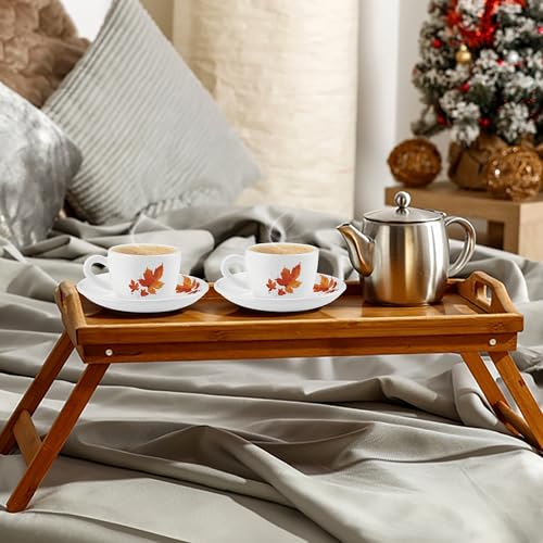 Image of Treo By Milton Opalware Ophelia 13 Mapelle Cup & Saucer Set | Microwave & Dishwasher Safe | Bone-Ash Free | Tempered Toughness | Set of 12 | White | Crockery Set for Daily Use & Gifting
