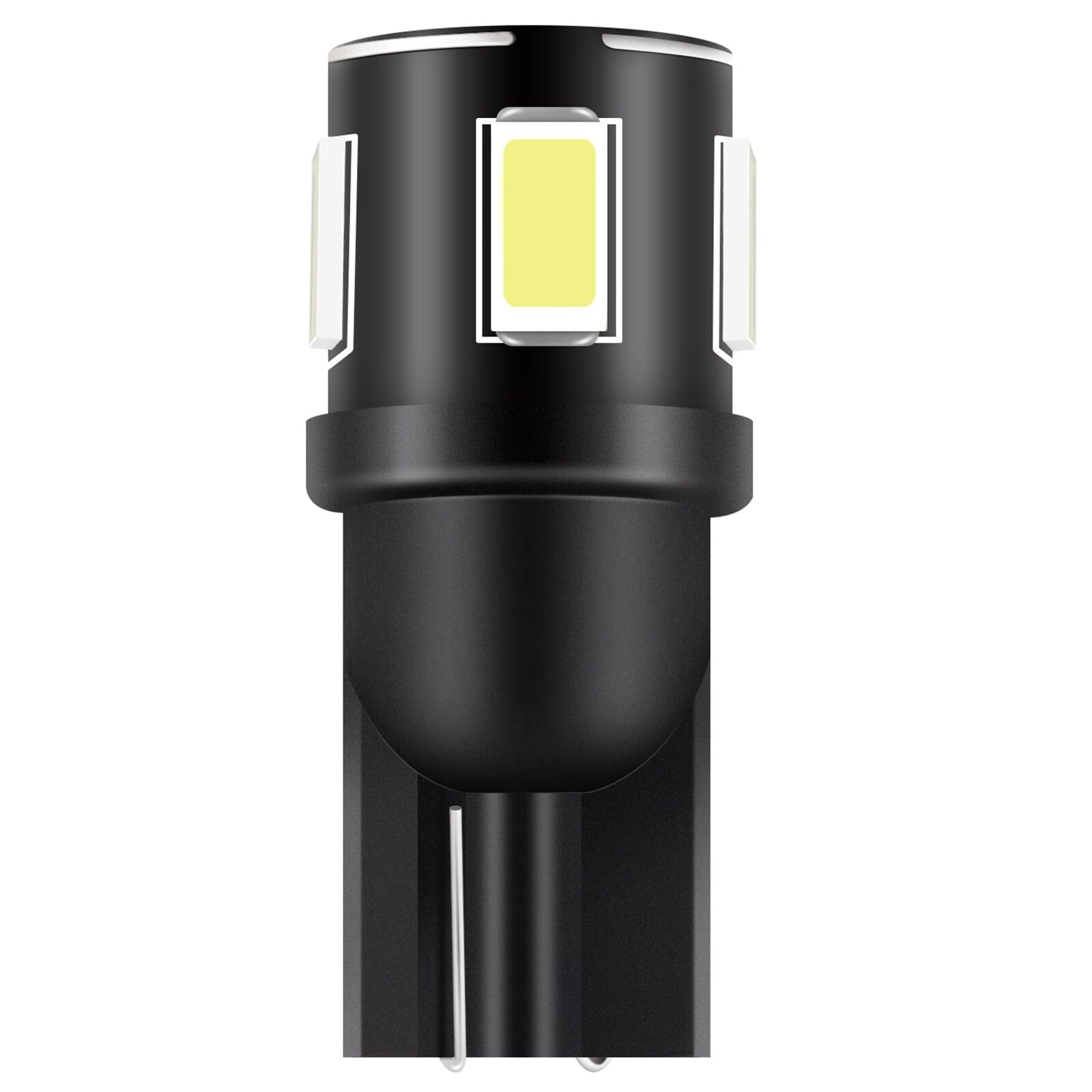 ECCPP 10x Instrument Cluster Dash Panel Lights T10-6-5730-SMD-Ultra White W5W 147 152 158 159 161 168 184 192 193 259 280 285 447 464 501 555 558 585 655 656 657 1250 1251 1252 2450 2652 2921 2825 PC