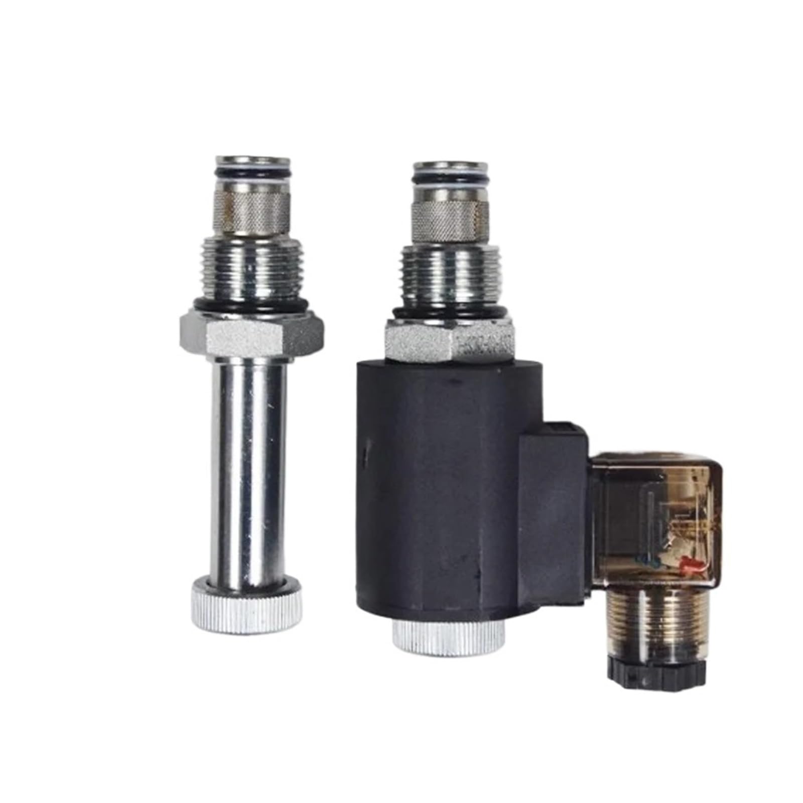 Électrovanne 2 voies normalement fermée DHF10-228 pour fluides hydrauliques 24V et 220V