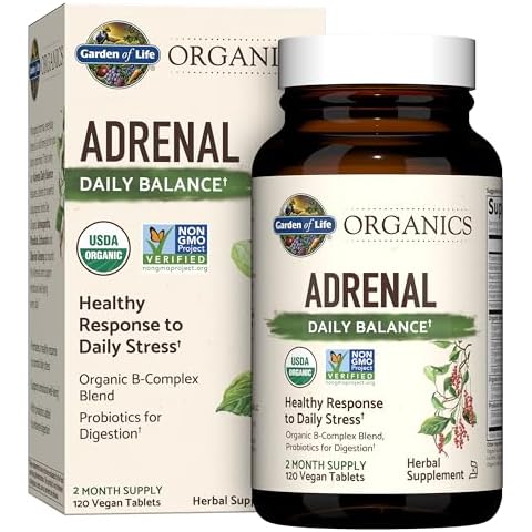 Garden of Life mykind Organics Adrenal Daily Balance Cover