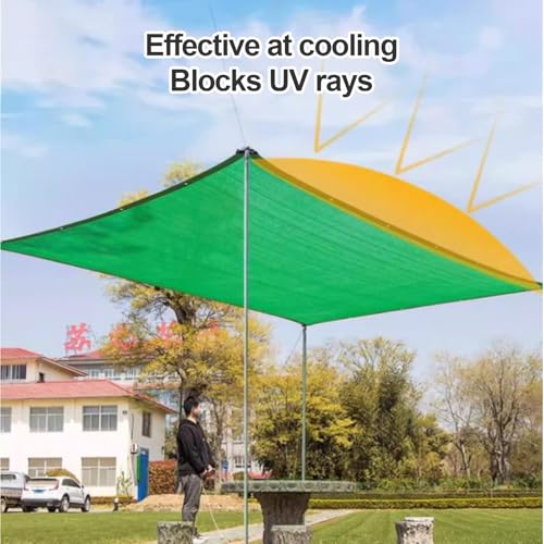 Toldo de tela exterior de 3x13m con ojales metálicos para sombra de patios 5