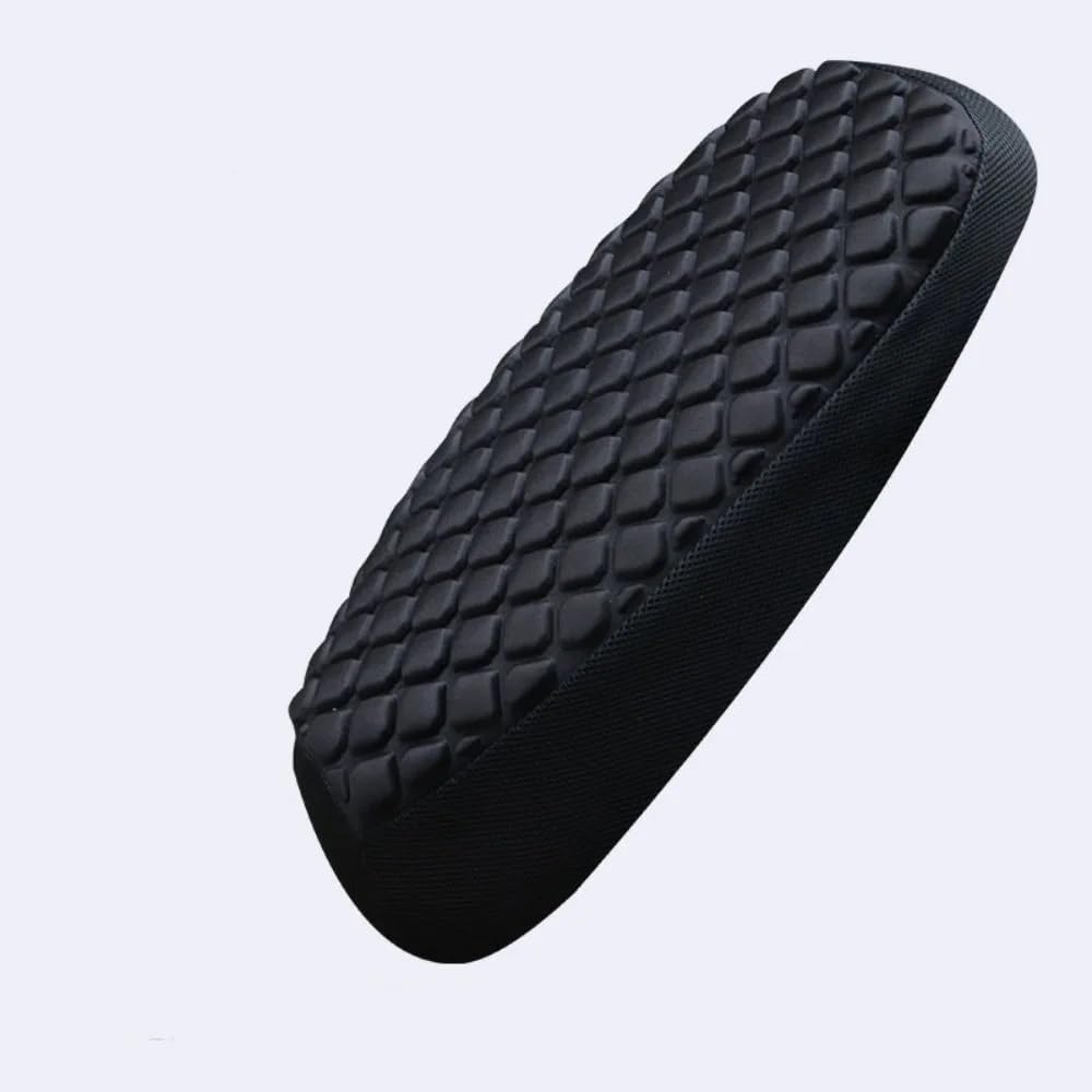 Per motociclette universali durevoli per coprisedile Cuscino ammortizzante elettrico Comoda protezione traspirante Coprisedile per moto(L)