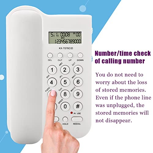 Telefono fisso, telefono da tavolo cablato da