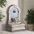 Manhasset Modern Outdoor Floor Water Fountain Stone Classic Blue Tile Mosaic 30 1/4" for Garden Patio Backyard Deck Home Lawn Porch House Exterior Balcony - John Timberland
