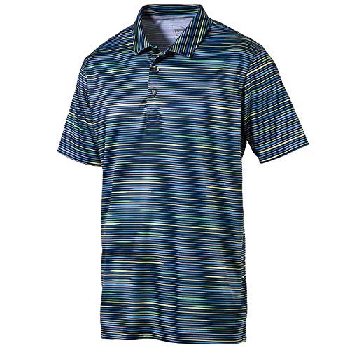 pumagolf Men's 2018 Pwrcool Road Map Polo