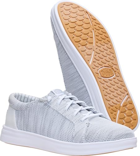 HEYDUDE Men's Paul Pro Stretch Sox Slip On Sneaker, Monument Grey, Size 10 by HEYDUDE - Used condition - Image 2
