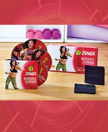 Zumba Fitness Incredible Slimdown - Set di 4 Dvd