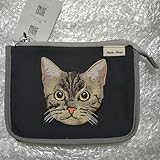 Legato Largo 猫 刺繍 ポーチ