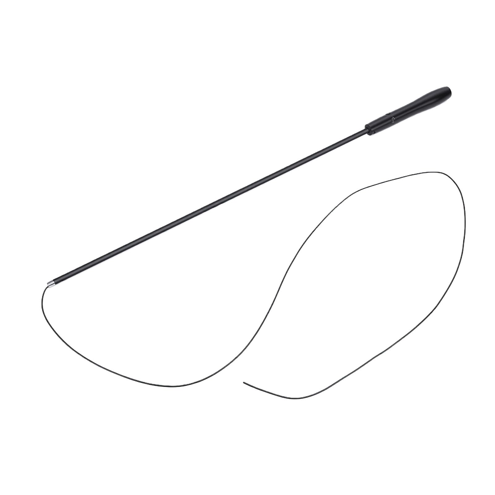 Juguete Interactivo para Varita de Gato, Juguete Telescópico para Caña de Pescar para Gatos Jugando y Haciendo Ejercicio