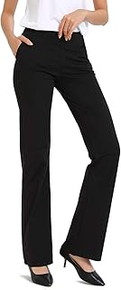 Regular/Tall Bootcut Yoga Hose mit 71cm/76cm/81cm/86cm Schrittlänge Lange Bootleg-Hose Sporthose Lang