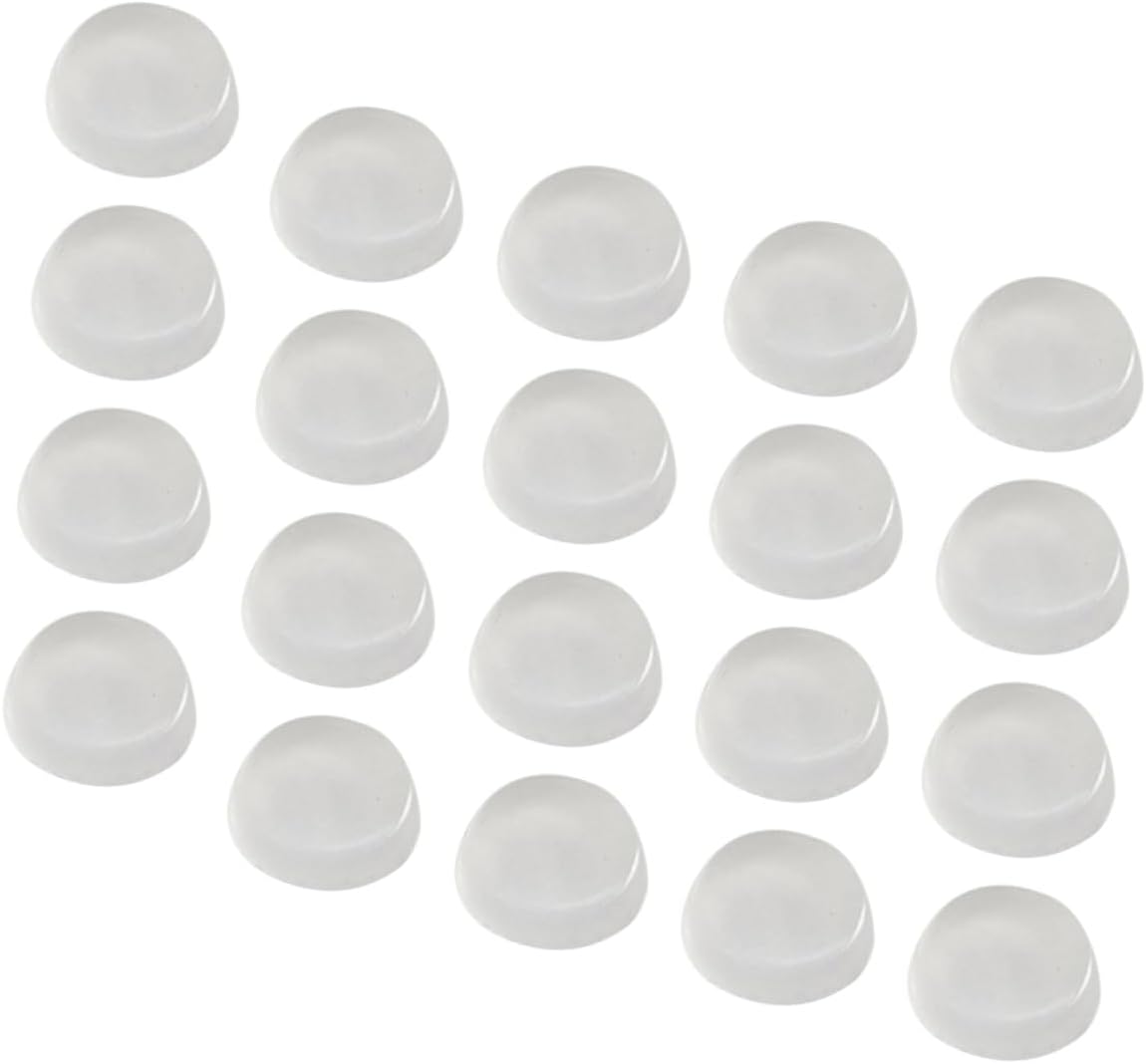 4pcs Silicone Cabinet Door Bumpers Self-Adhesive Dampening Pads for Noise Reduction and Shock Absorption for Cabinets and Drawers Easy Installation Smooth
