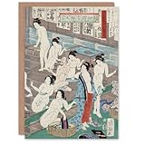 kunichika prints for sale Quality Cards: Our blank greeting cards are printed onto thick, luxurious art paper. Each greeting card comes with a corresponding premium envelope.