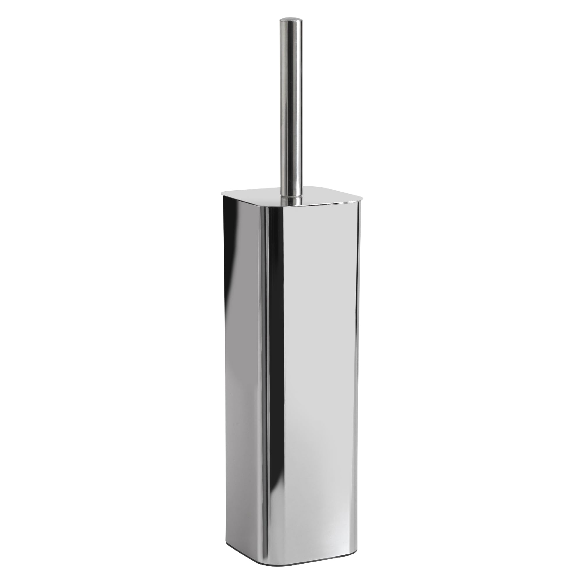 Gedy Chrome Tonga Toilet Brush, Toilet Brush, Stainless Steel, 8.3 X 8.3 X 38 Cm