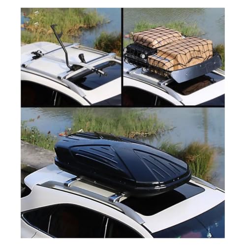 Barras de techo para coche Range Rover Freelander LR2 rails baca carga ajustable 2 piezas 3