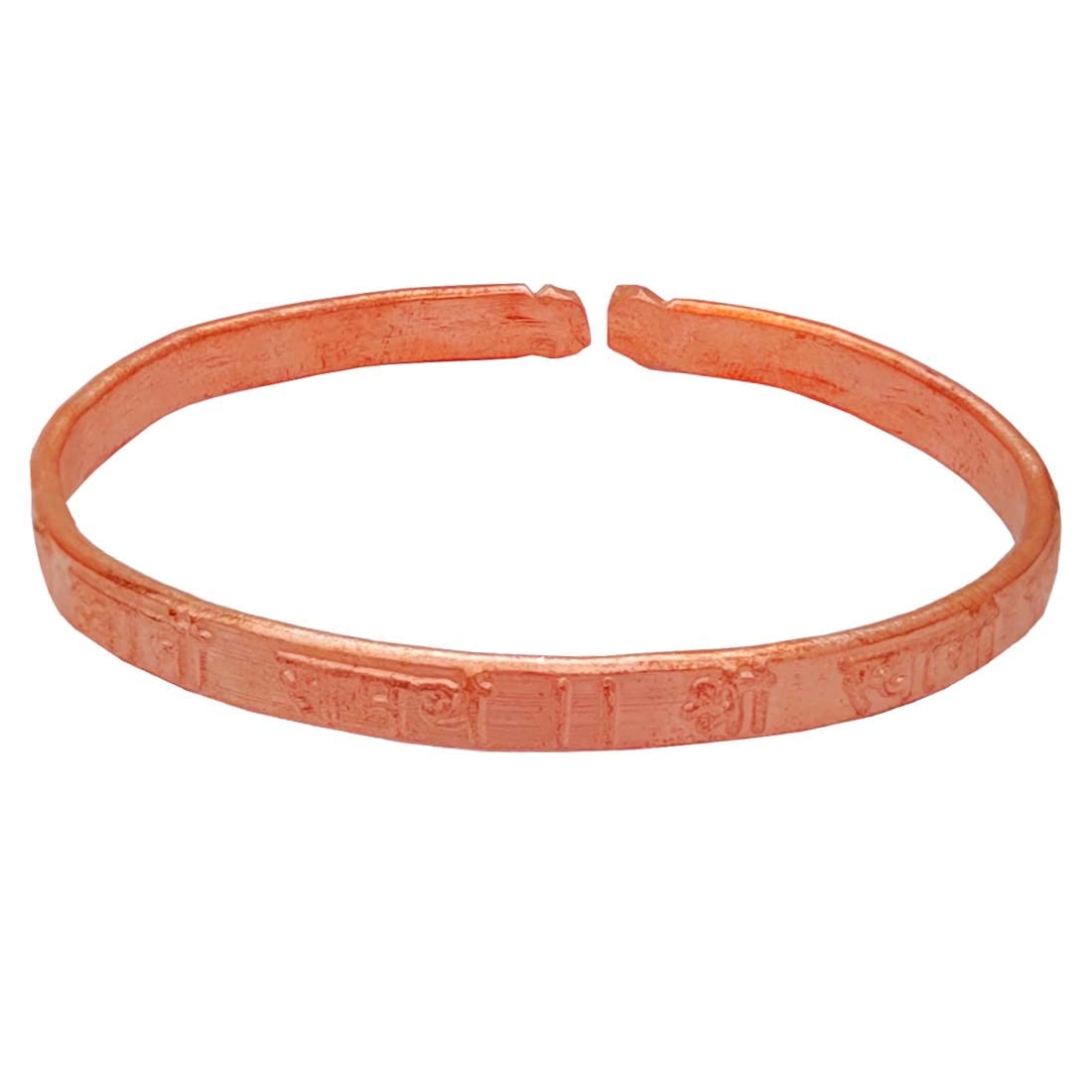 M Men Style Religious Shri Swami Smarth Bangle Cuff Kada Copper Copper Religious Bracelet For Men And Women (B09XKHQKNT) Amazon Price History, Amazon Price Tracker