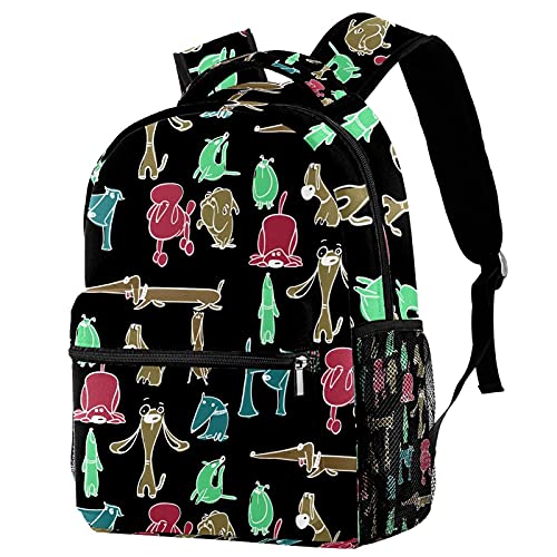 Sac à dos d'école carlin pour randonnée et voyage des enfants