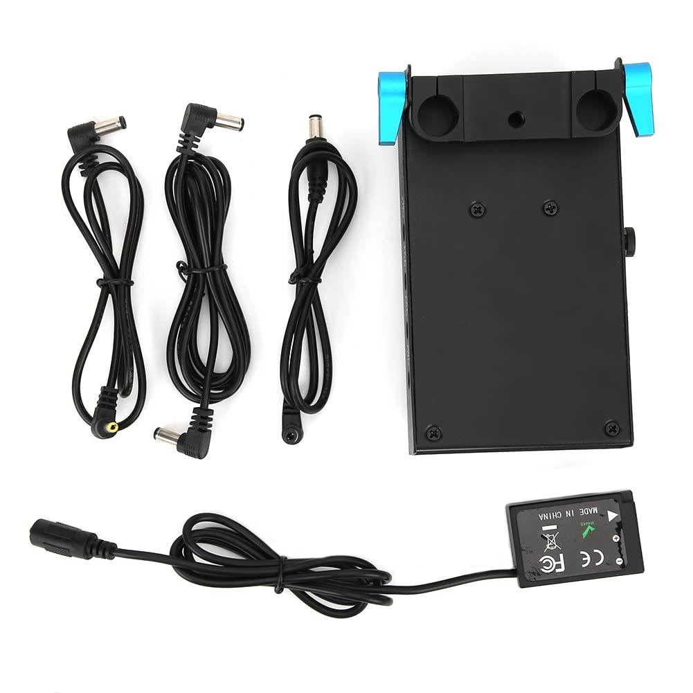 Adattatore per Piastra Batteria con Attacco a V Decodifica Completa E18 Batteria Fittizia per 750D 760D 800D M3 Fotocamera Fotografia All'aperto 1 unità