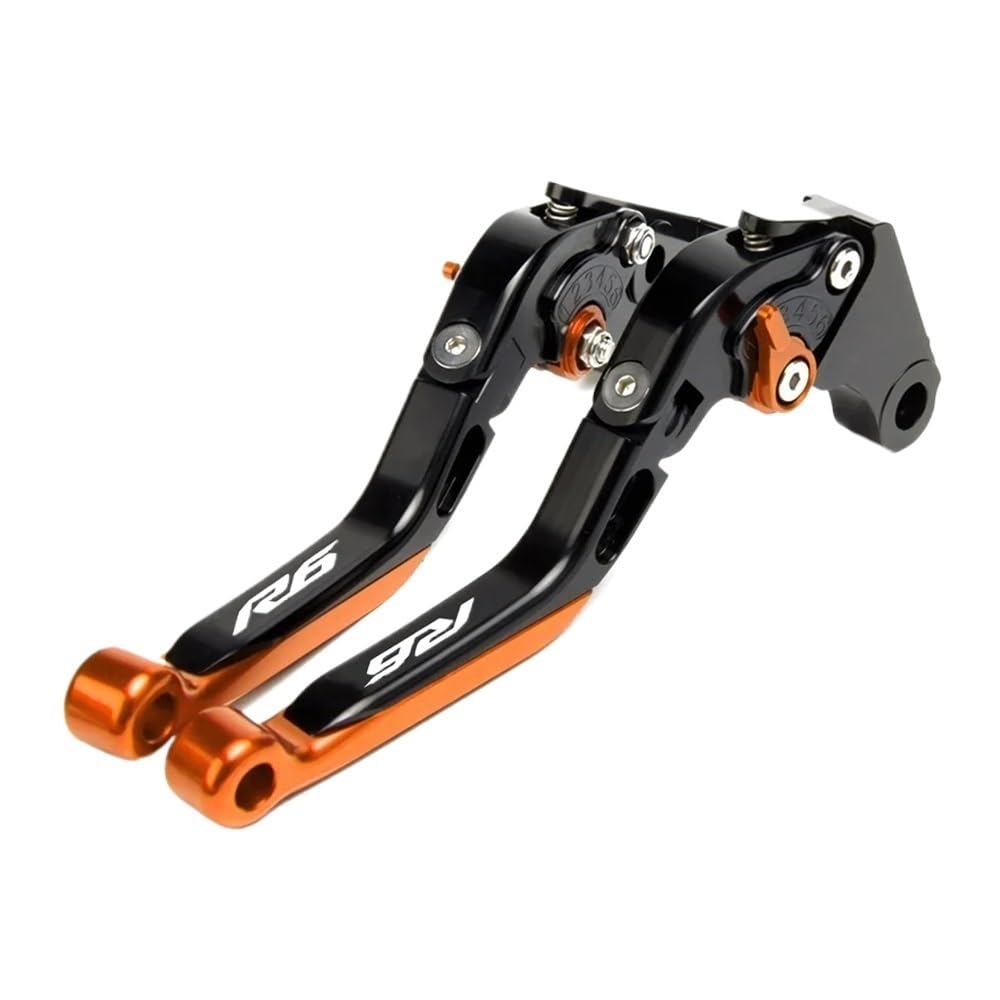 Xvasdgaer G For Ya&Maha Yzfr6 2005-2016 Cnc Clutch Levers Brake Set Adjustable Foldin Handle Motorcycle Parts(G)