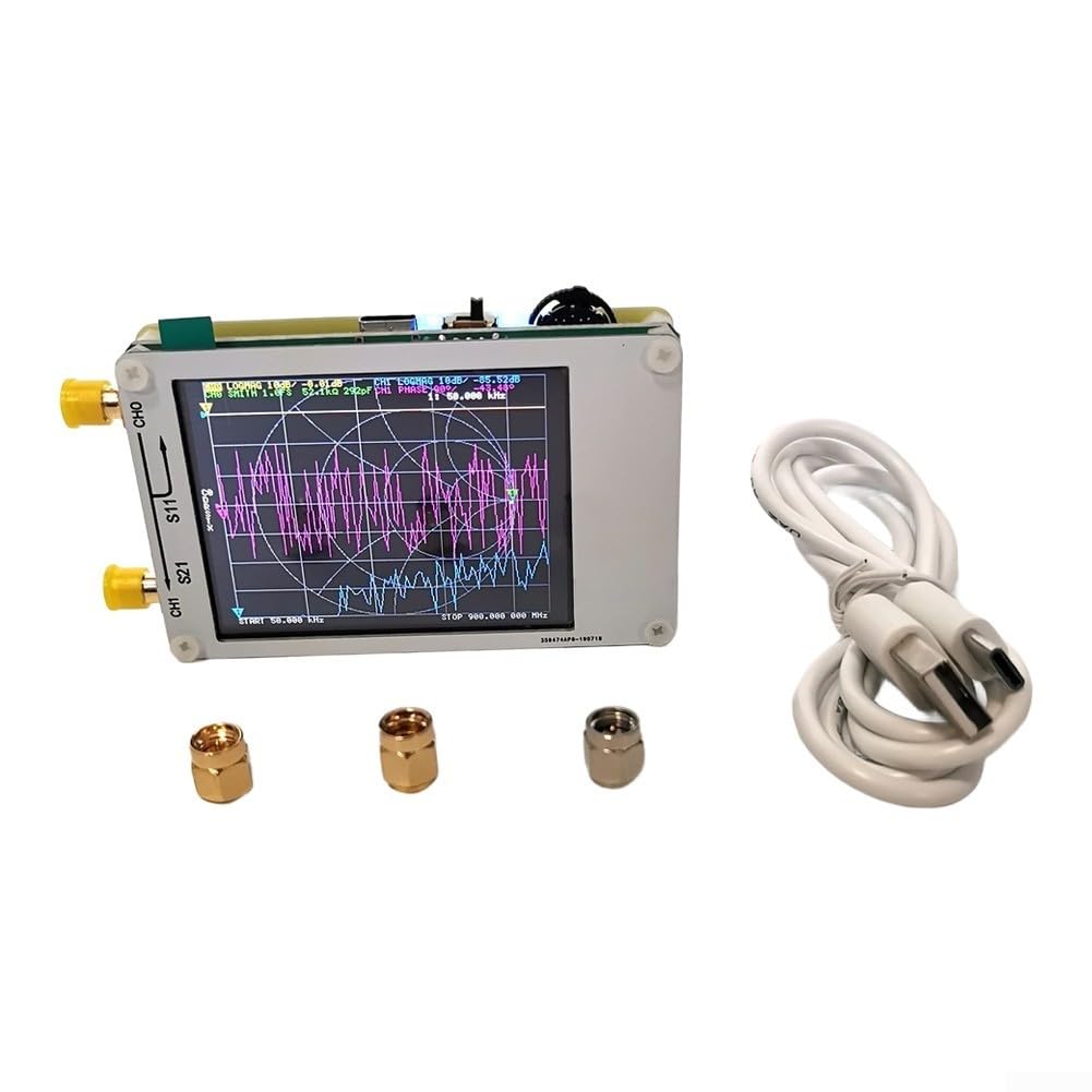 Analizzatore di rete vettoriale,Portatile 50kHz-300MHz,Per l'analisi dello spettro