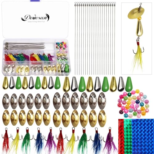 Dovesun 143pc DIY Lure Kit