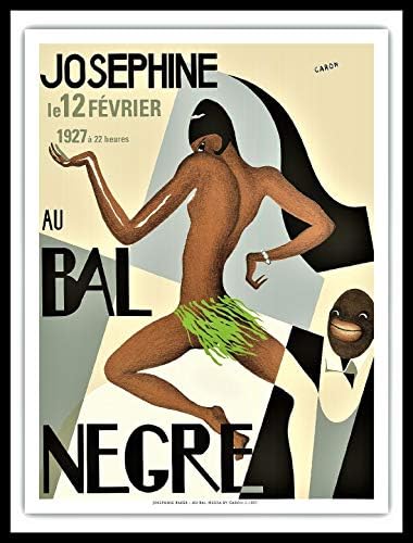 Josephine Baker Paris Burlesque Magnetic Poster Fridge Magnet 2.5x3.5 Large image 3