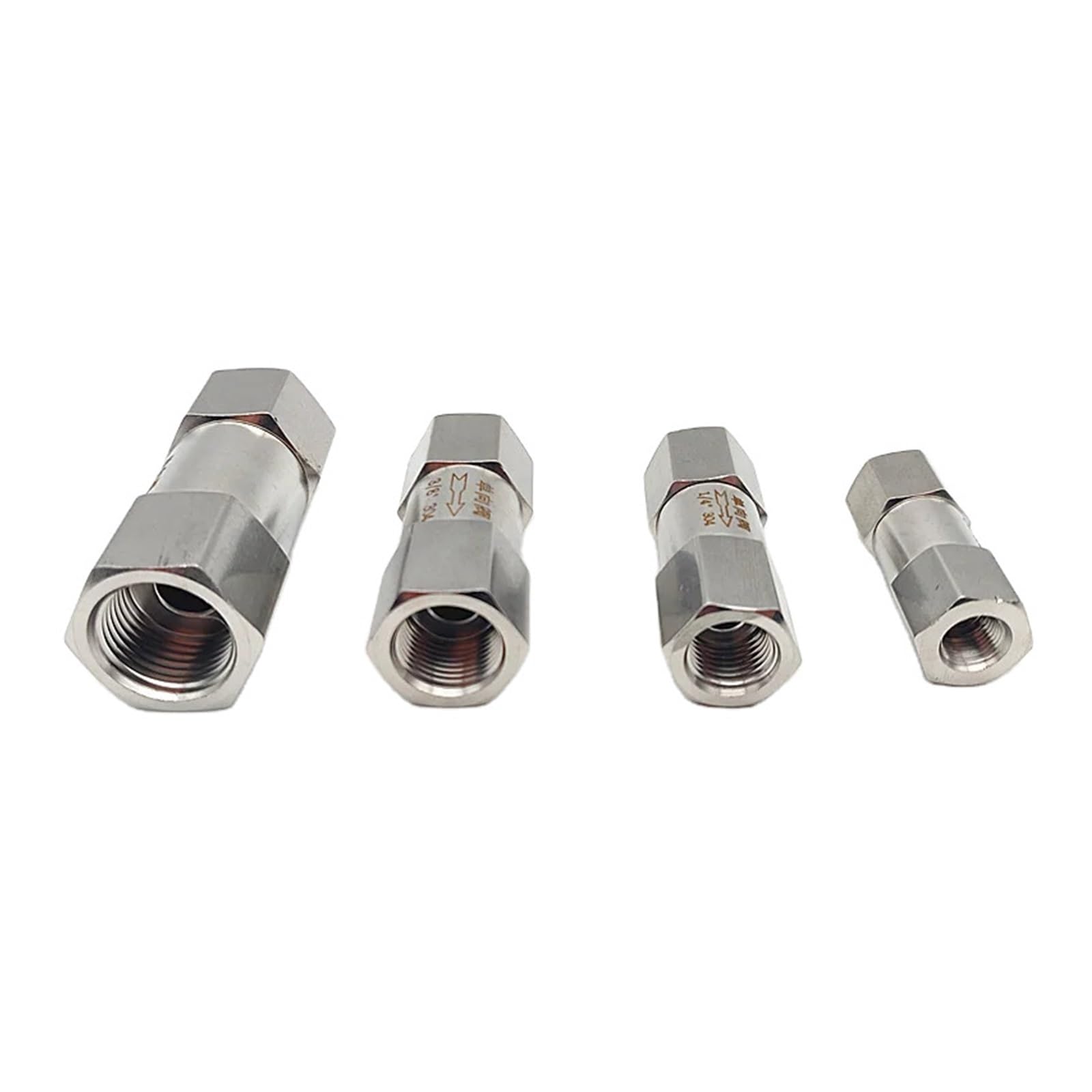 Raccord fileté femelle en acier inoxydable 304 durable pour haute pression