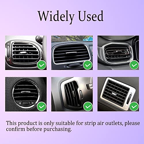 Image of 2PCS Air Vent Clip, Dual Butterfly Rhinestone Air Conditioning Outlet Clip, Cute Car Vent Clips Decorations, Sparkly Bling Car Interior Accessories for Women Girl (Green)