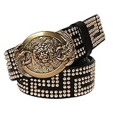 [VERSTELLBARER GüRTEL]: Unterschiedliche Größe zur Auswahl. Wenn der Gürtel zu lang für Sie ist, passen Sie ihn an. Wenn Sie sich nicht sicher sind, wählen Sie bitte den etwas größeren, da Sie die Schnalle leicht entfernen und den Gürtel auf Sie zuschneiden können Größe passen.