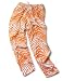 Zubaz Pants: X-Large Orange/White Zubaz Zebra Pants