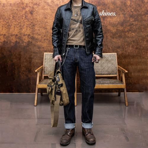 Red Tornado SD107 11.5oz Selvedge Denim Jeans Slim Straight Fit2