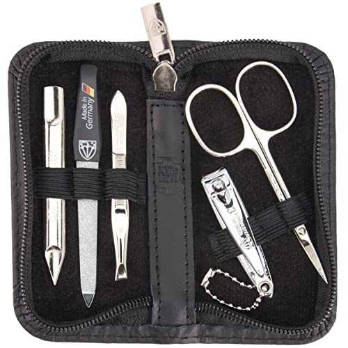 Kit de manucure contre les ongles cassés avec ciseaux et coupe-ongles