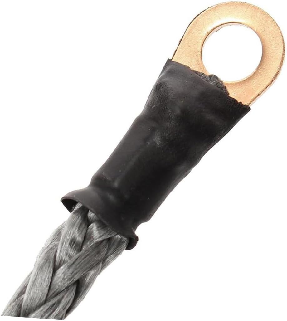 ABOOFAN 15M Synthetic Winch Rope Lightweight Winch Cable for ATV Utv SUV Trucks High Strength with Protective Sleeve No Kinks Easy to Handle and Durable