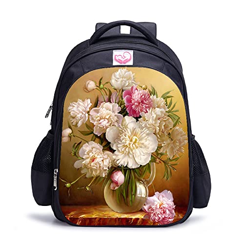 Sac à dos imprimé en 3D cartable de mode ado fille garçon 16 pouces